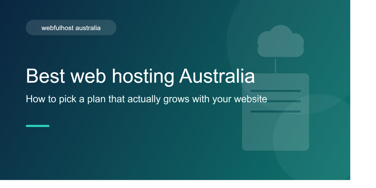 Best web hosting Australia