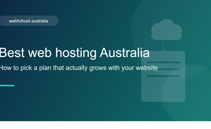 Best web hosting Australia
